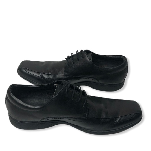 Kenneth Cole Reaction Men Black Oxford shoes 10m - Picture 1 of 11